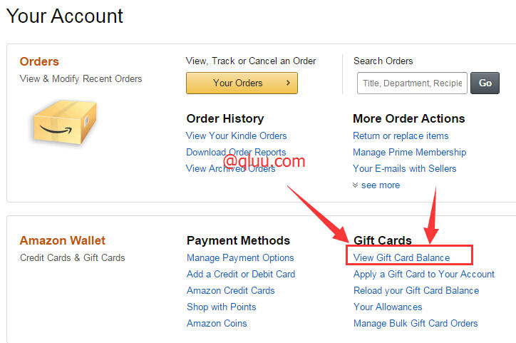 β鿴Ʒ Gift Card Balance