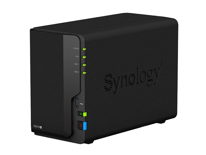 （团购特价）Synology群晖DS218+企业NAS家用网络存储服务器